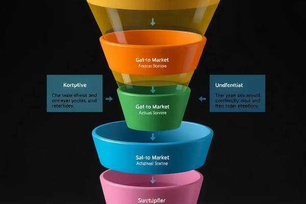 Sales Strategy Overview Diagram